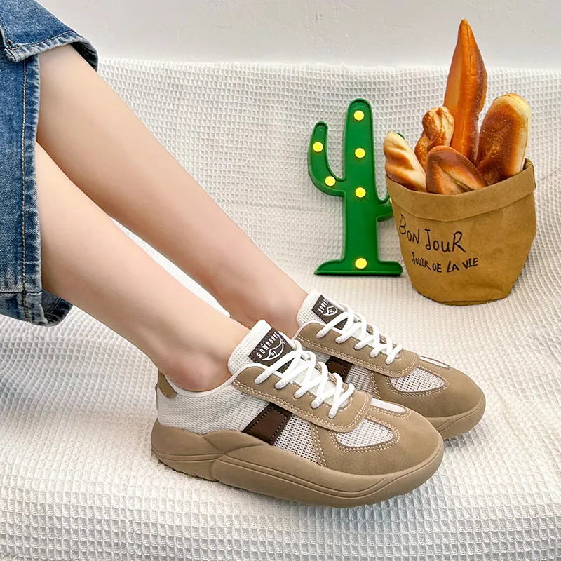 KLAOSD Anti Slip Wear Resistant Low Top Skateboard Shoes Women's-16