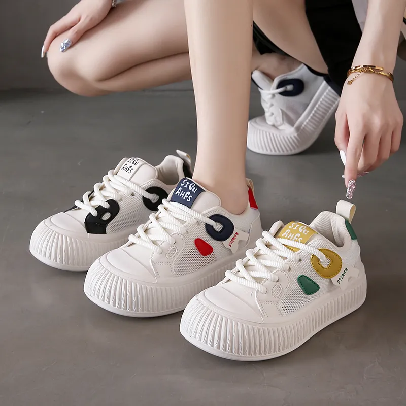 KLAOSD Anti Slip Wear Resistant Low Top Skateboard Shoes Women's-16