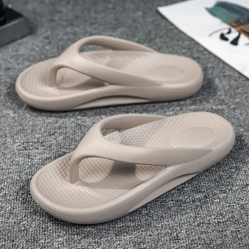KLAOSD Odor Resistant Abrasion Resistant Slip Resistant Flip Flops Unisex-9