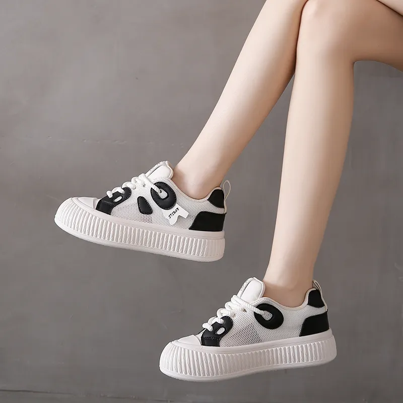 KLAOSD Anti Slip Wear Resistant Low Top Skateboard Shoes Women's-5