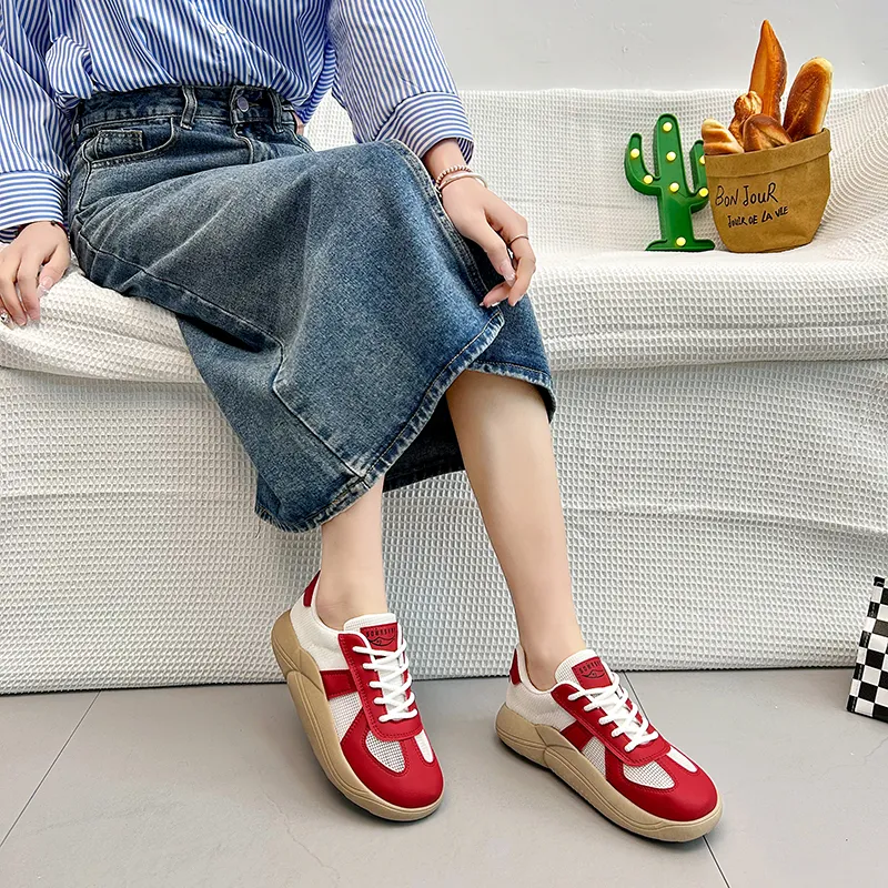 KLAOSD Anti Slip Wear Resistant Low Top Skateboard Shoes Women's-9