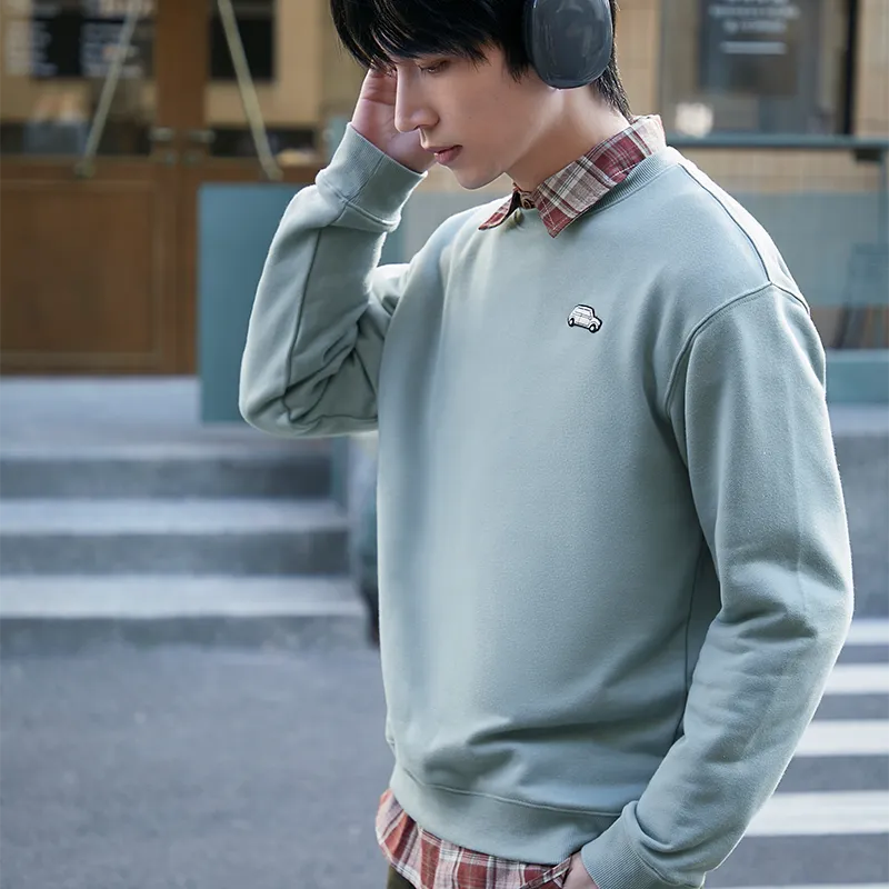 BMW Sweatshirts Unisex Gray-4
