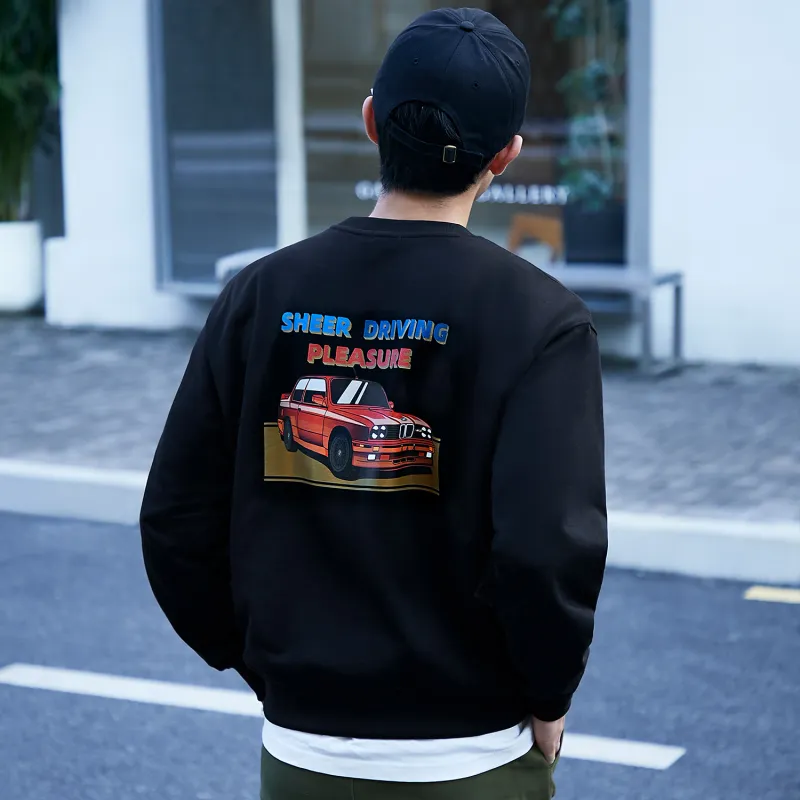 BMW Sweatshirts Unisex Black-2