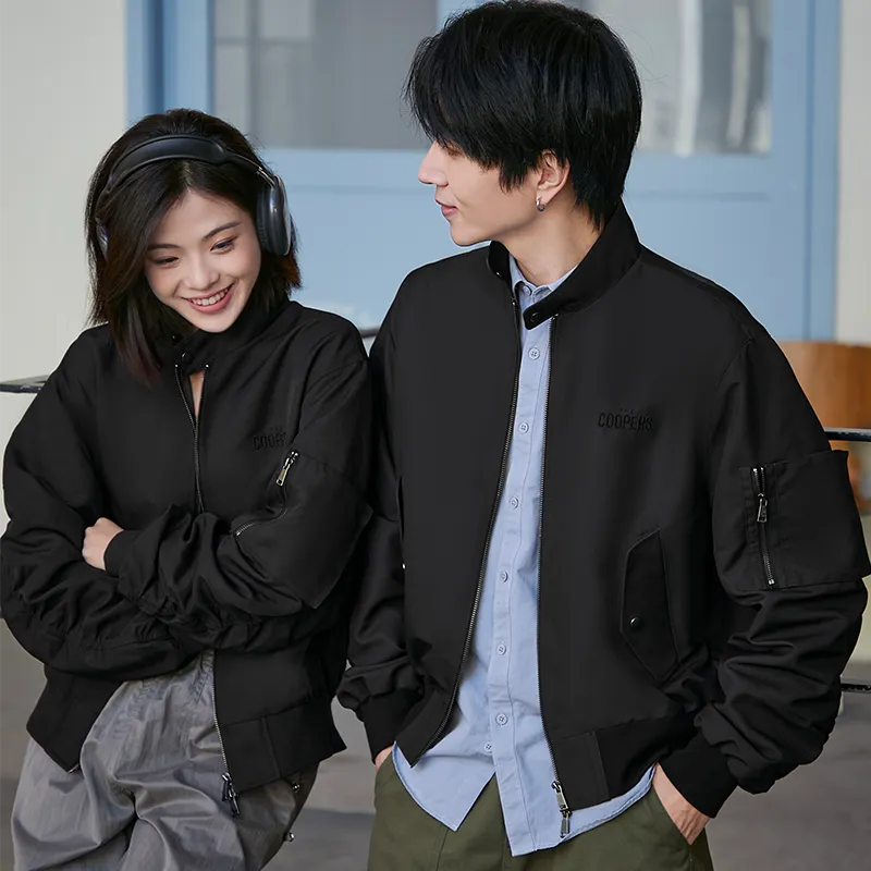 BMW Baseball Jacket Unisex Black-3