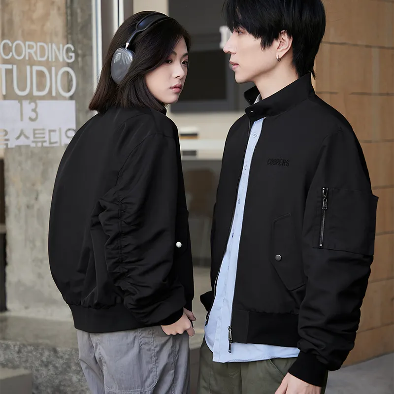 BMW Baseball Jacket Unisex Black-2