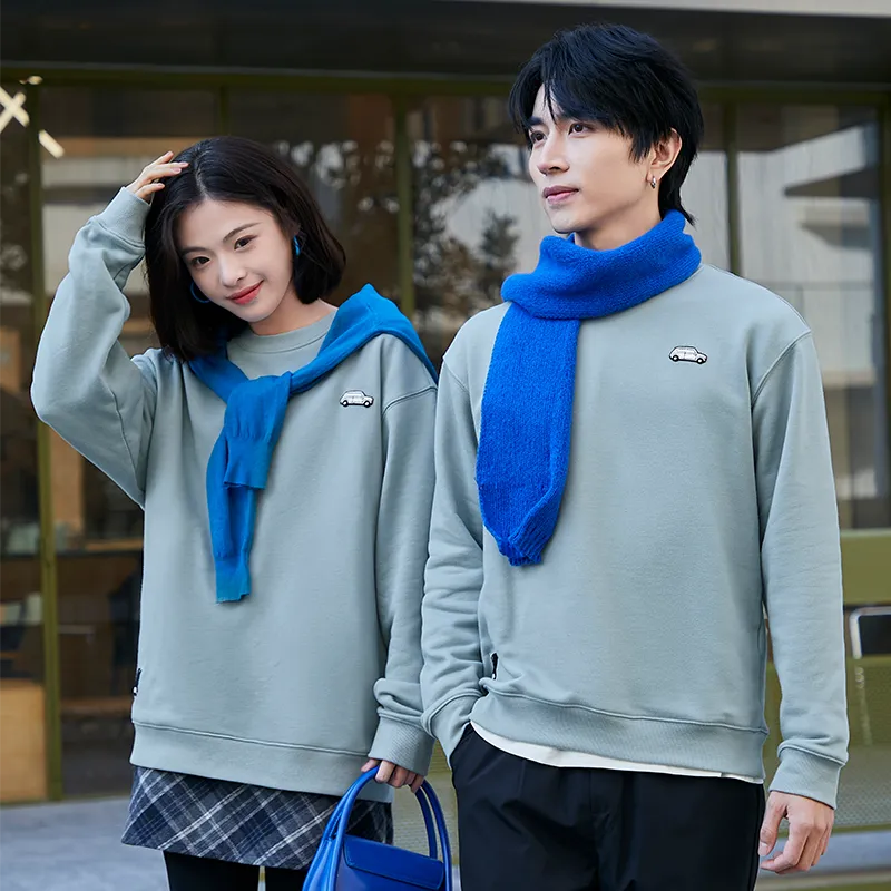 BMW Sweatshirts Unisex Gray-3