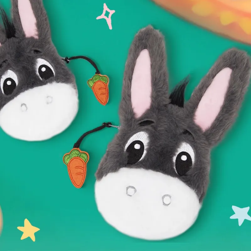 On The Beauty Of The Film Polyester Coin Purse Regular Unisex Little Donkey-4