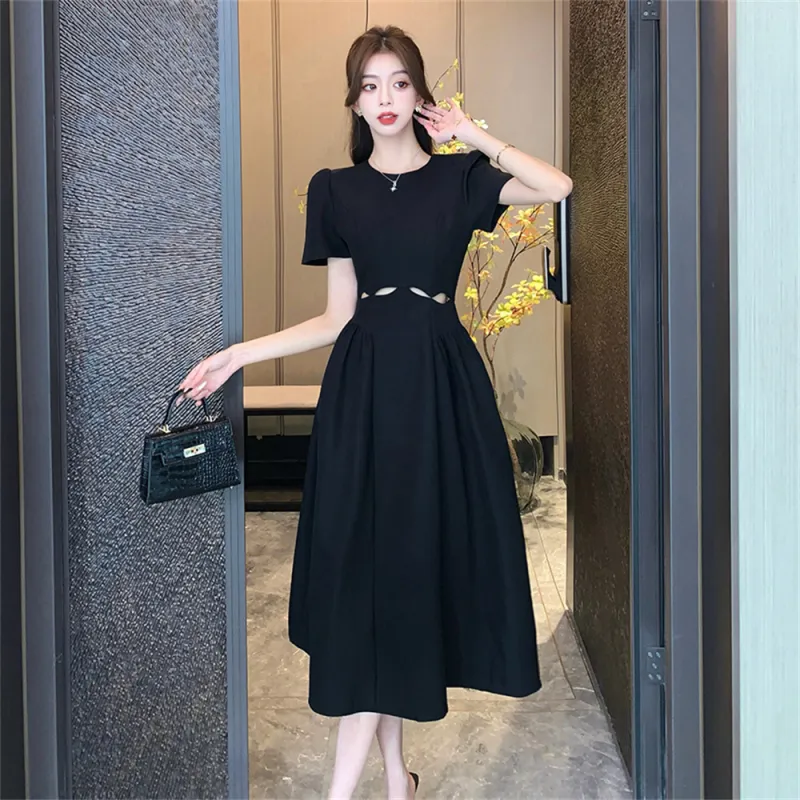 Si Bei'er Short Sleeved Dress Women's-5