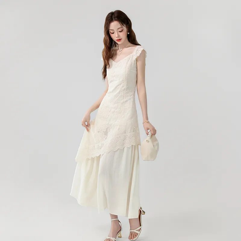Si Bei'er Short Sleeved Dress Women's-3