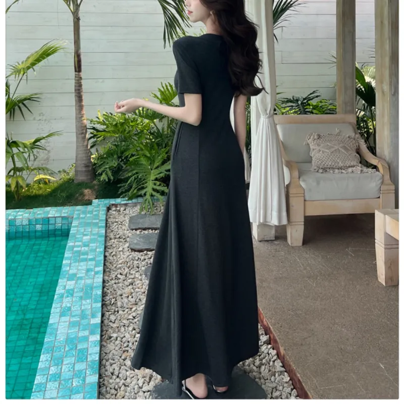 Si Bei'er Short Sleeved Dress Women's-6
