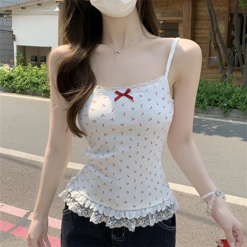 Si Bei'er Tank Tops Women's White-1