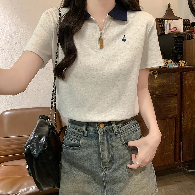Si Bei'er Set in Sleeve T Shirt Women's-4