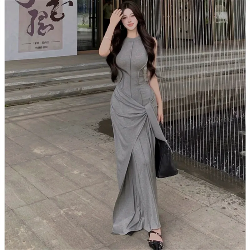 Si Bei'er Sleeveless Dress Women's-2
