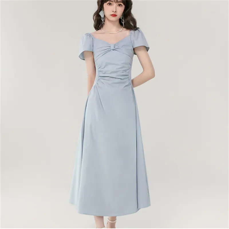 Si Bei'er Short Sleeved Dress Women's-14