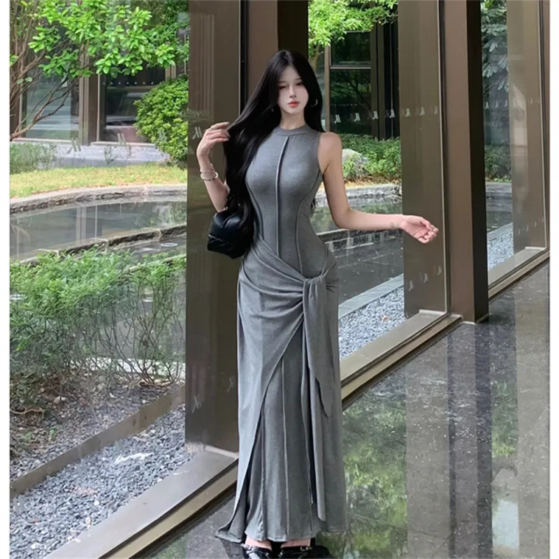 Si Bei'er Sleeveless Dress Women's-3