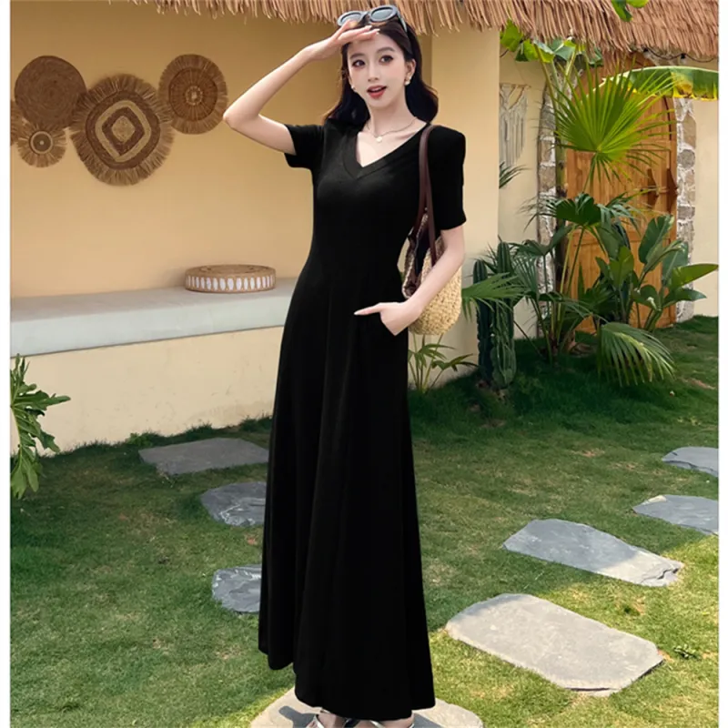 Si Bei'er Short Sleeved Dress Women's-8