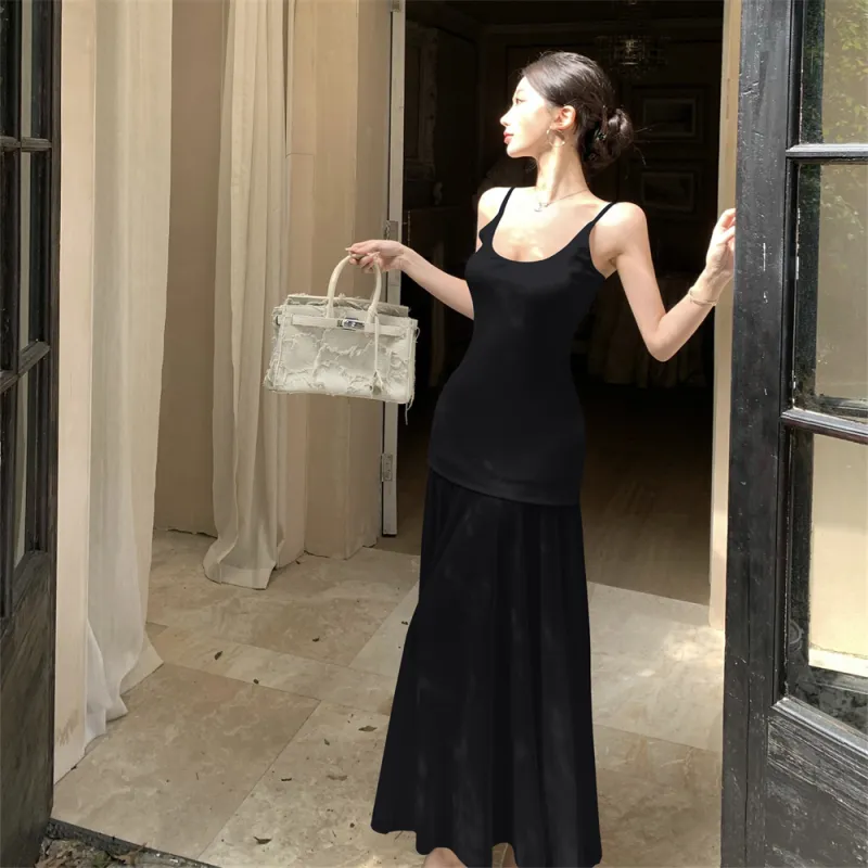 Si Bei'er Slip Dresses Women's-6