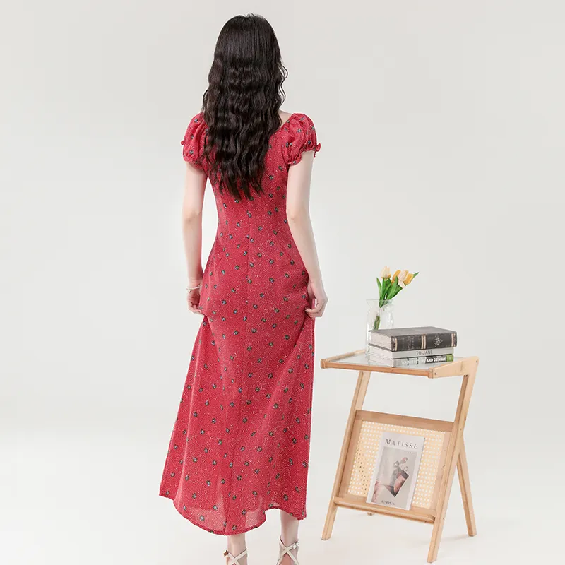 Si Bei'er Short Sleeved Dress Women's-3