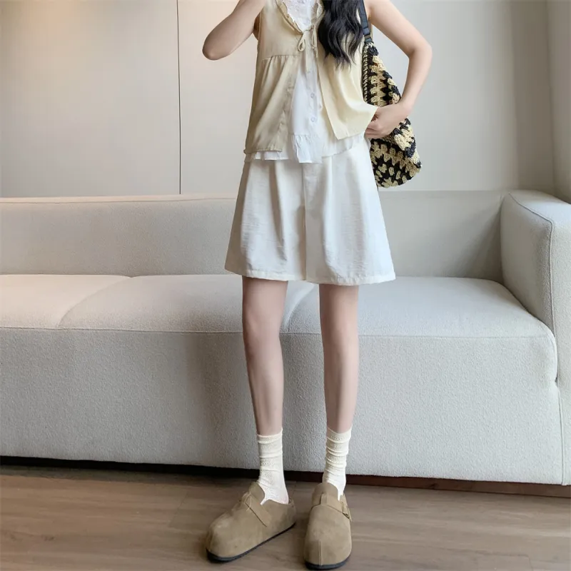 Si Bei'er Denim Shorts Women's-6