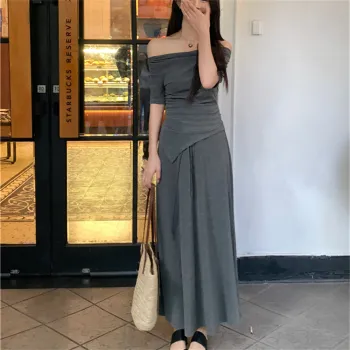 Si Bei'er Two Piece Skirt Sets Women's