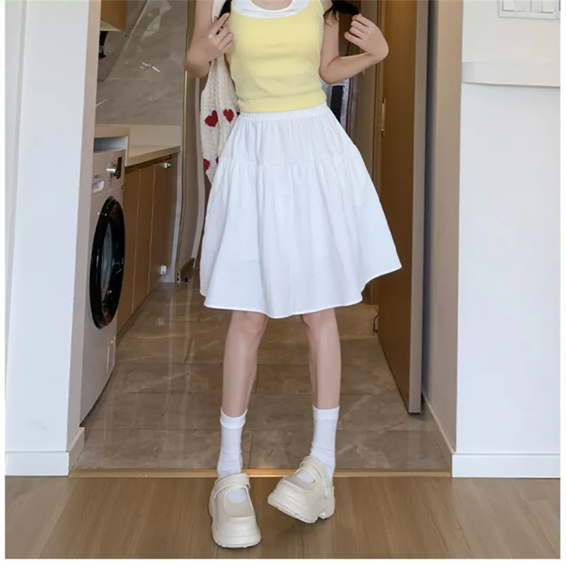 Si Bei'er Casual Short Skirts Women's-9
