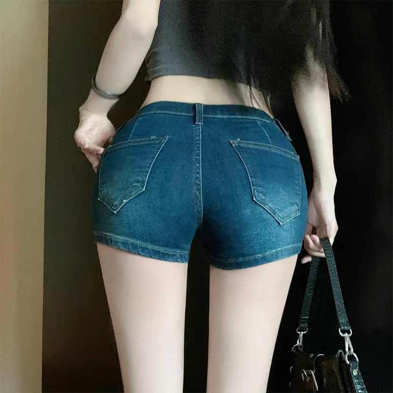 Si Bei'er Denim Shorts Women's-9