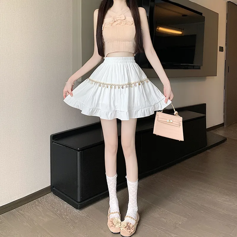 Si Bei'er Casual Short Skirts Women's-2