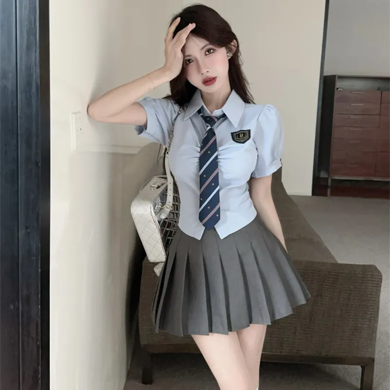 Si Bei'er Two Piece Skirt Sets Women's-8