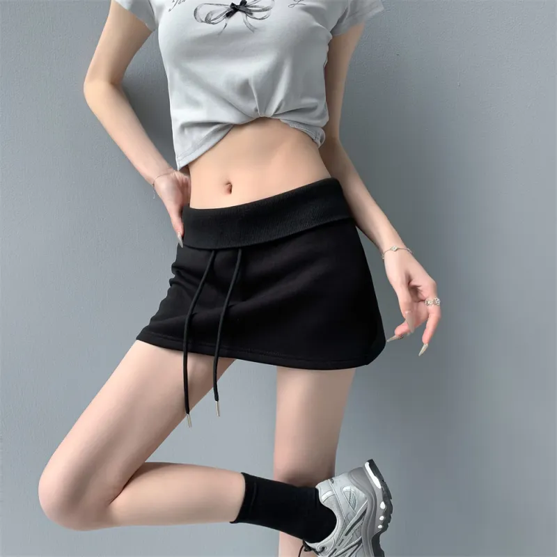 Si Bei'er Casual Short Skirts Women's-4