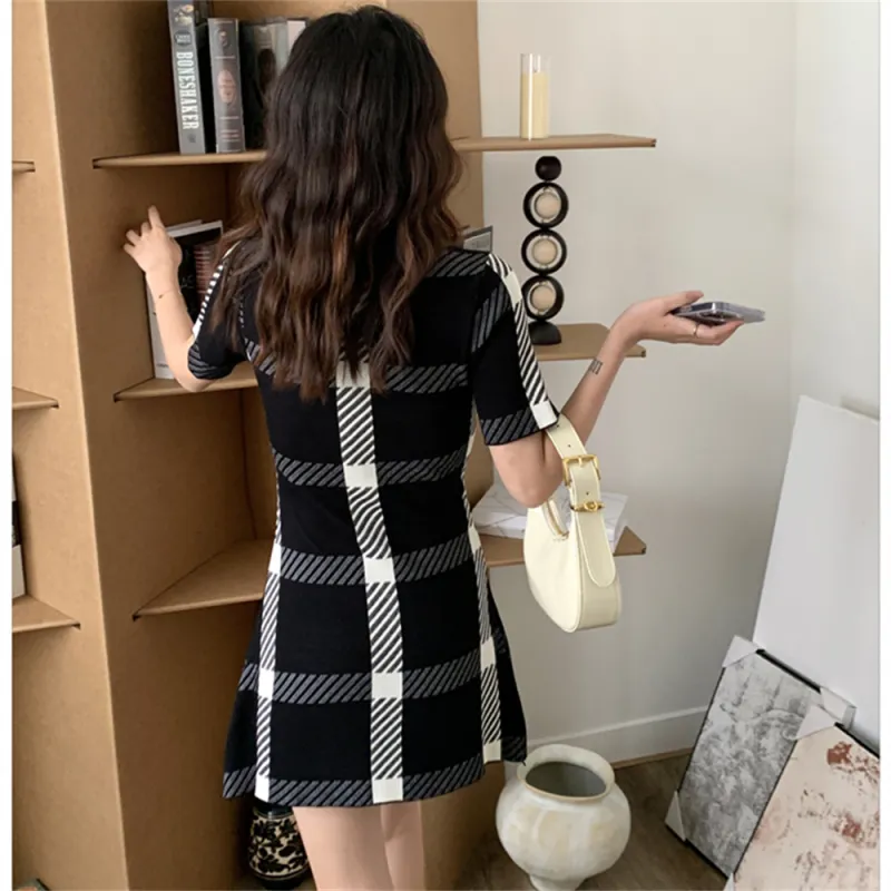 Si Bei'er Short Sleeved Dress Women's-4