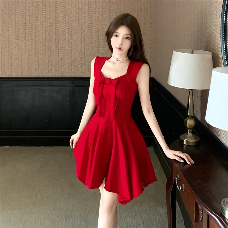 Si Bei'er Sleeveless Dress Women's-12