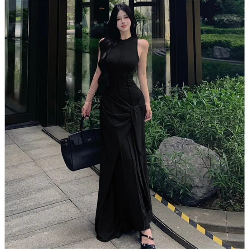 Si Bei'er Sleeveless Dress Women's-5