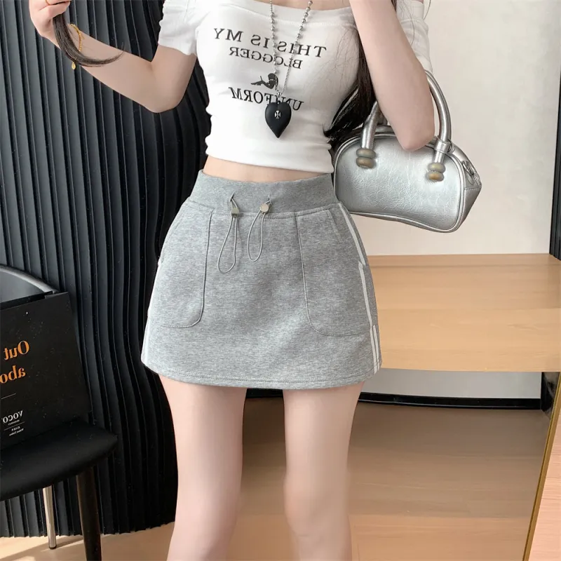 Si Bei'er Casual Short Skirts Women's-8
