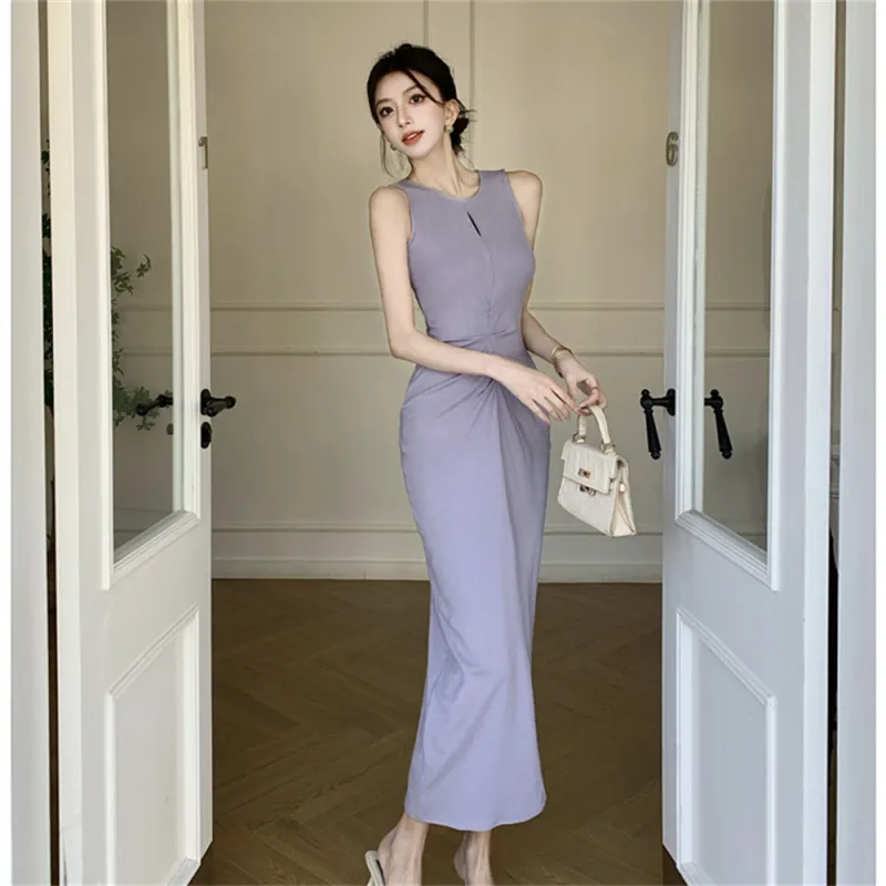 Si Bei'er Sleeveless Dress Women's-3