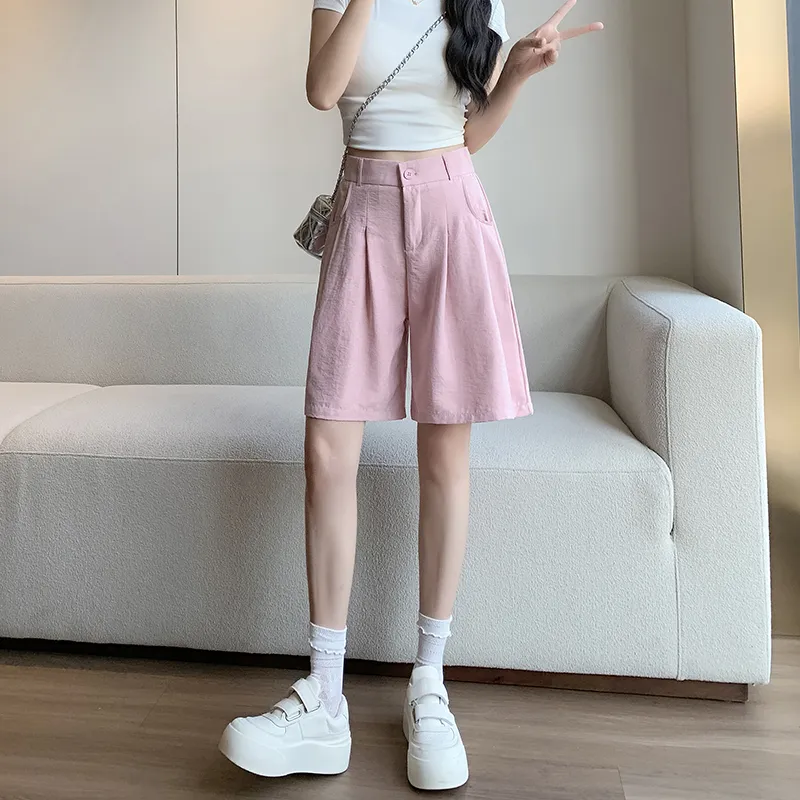 Si Bei'er Denim Shorts Women's-2