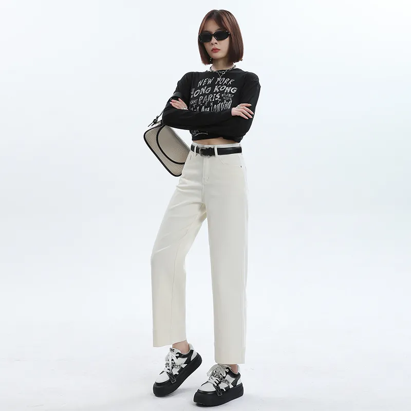 Si Bei'er Jeans Women's-17