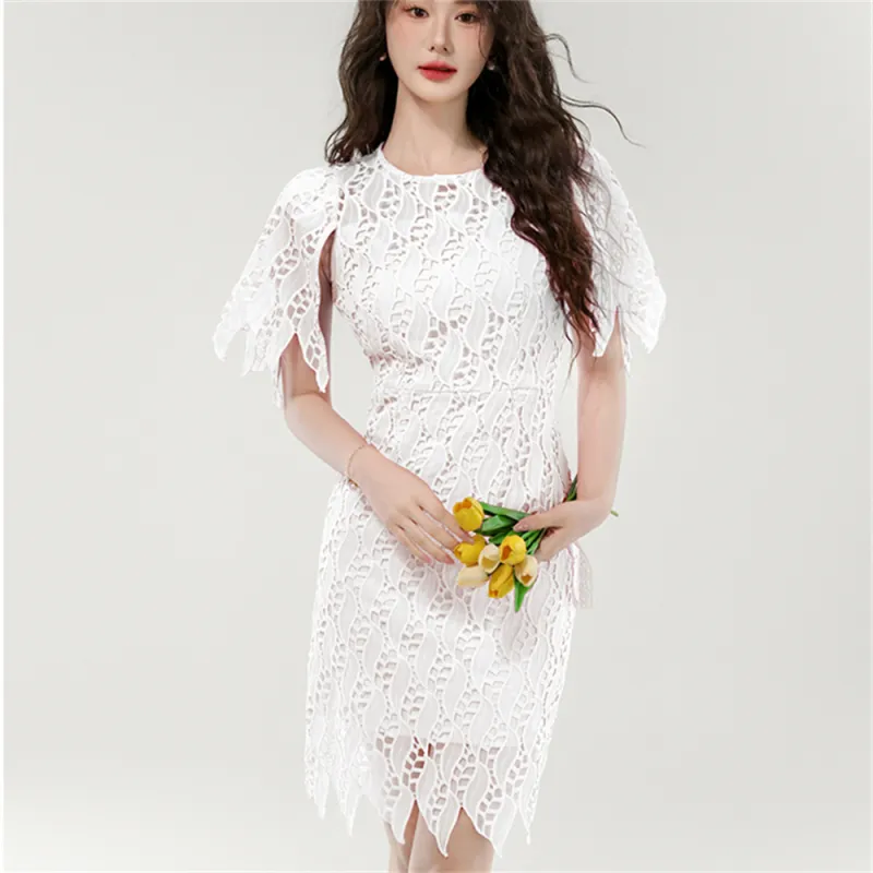 Si Bei'er Short Sleeved Dress Women's-8