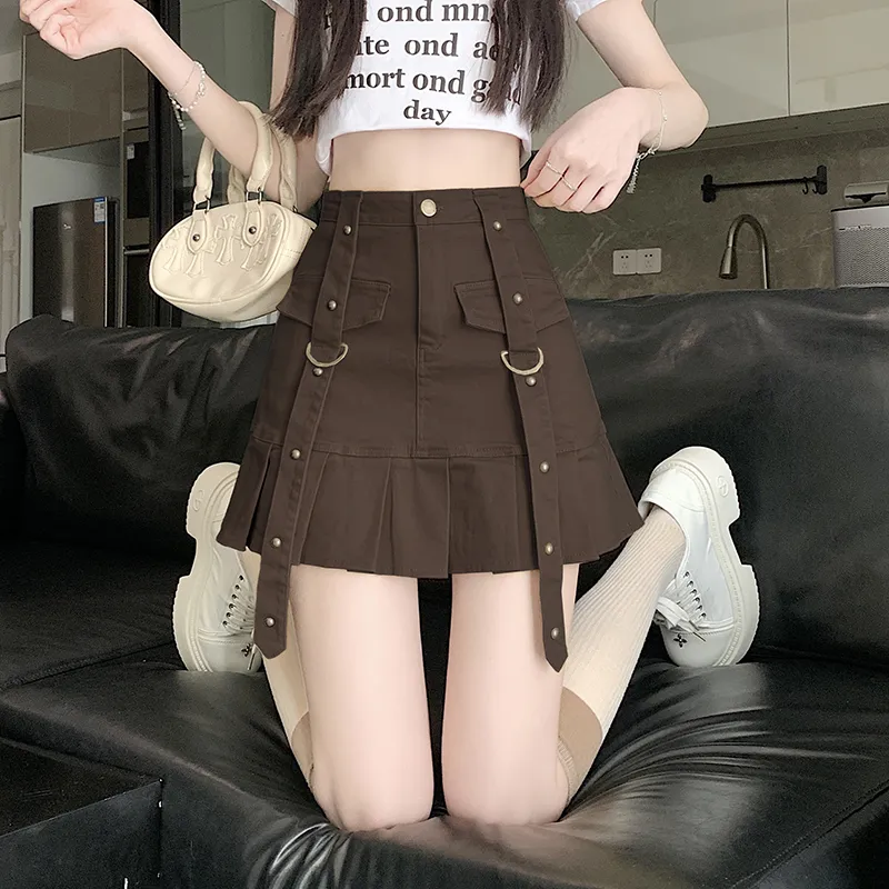 Si Bei'er Casual Short Skirts Women's-6