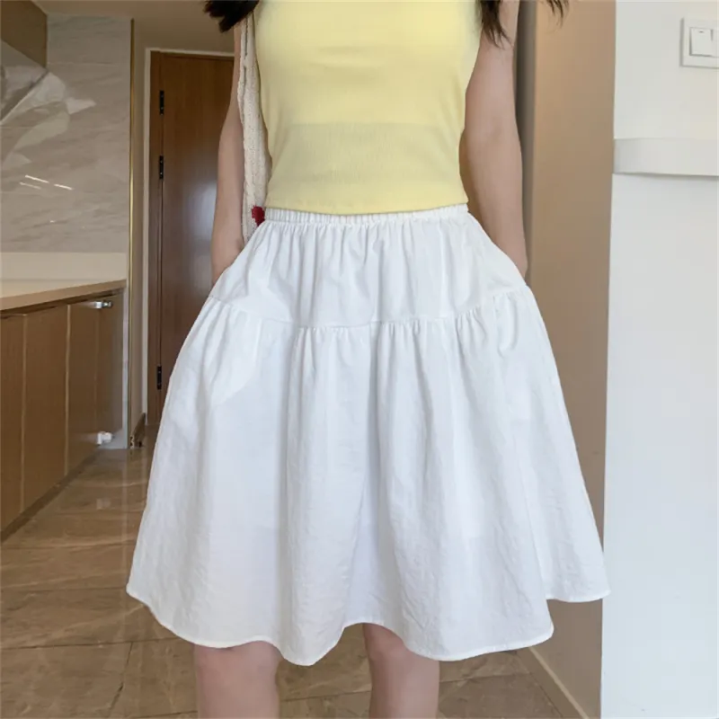 Si Bei'er Casual Short Skirts Women's-12
