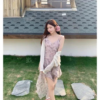 Si Bei'er Two Piece Skirt Sets Women's