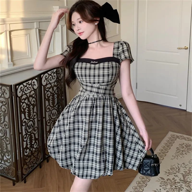 Si Bei'er Short Sleeved Dress Women's-2