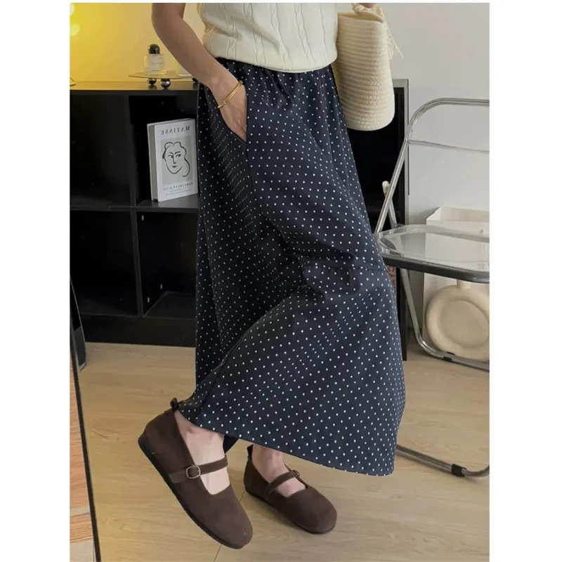 Si Bei'er Casual Long Skirt Women's-4