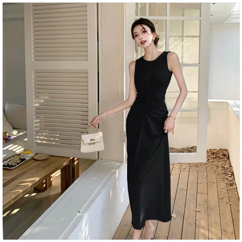 Si Bei'er Sleeveless Dress Women's-6