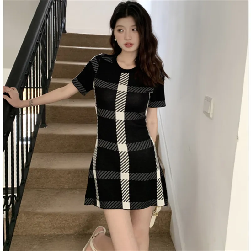Si Bei'er Short Sleeved Dress Women's-3