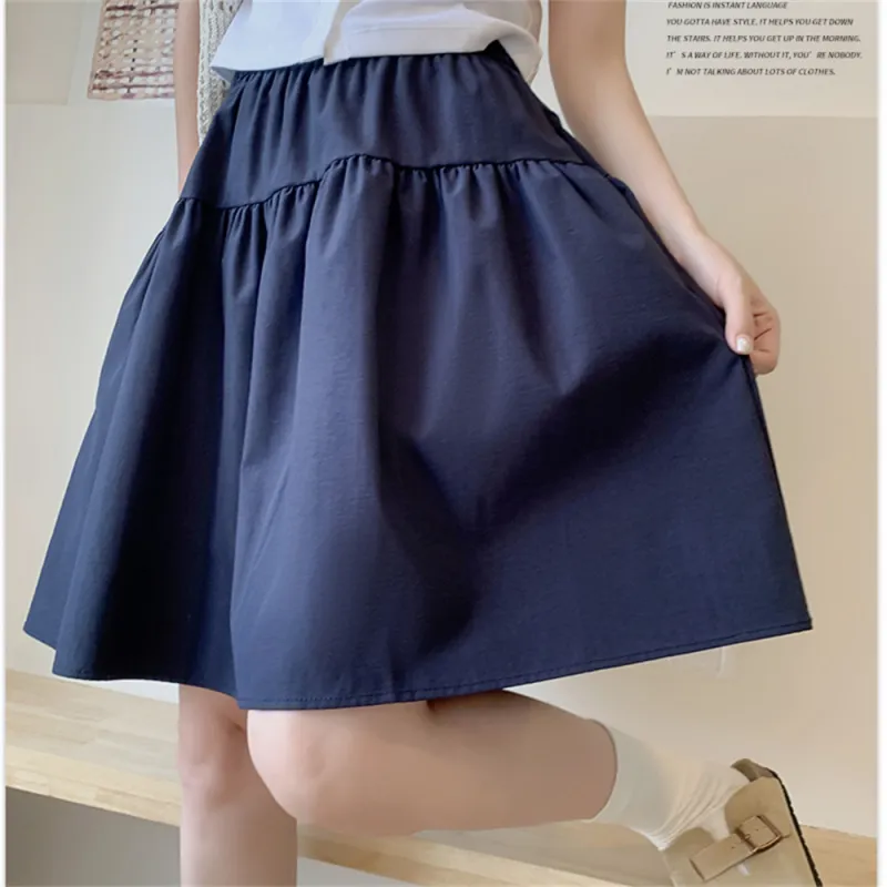 Si Bei'er Casual Short Skirts Women's-2
