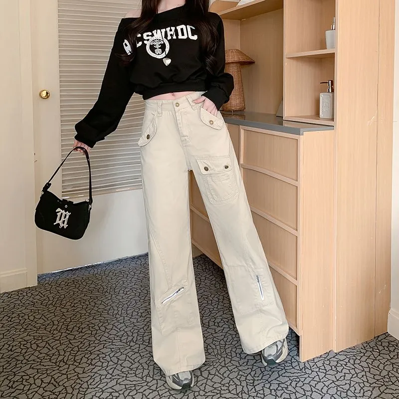 Si Bei'er Jeans Unisex Image Color-2