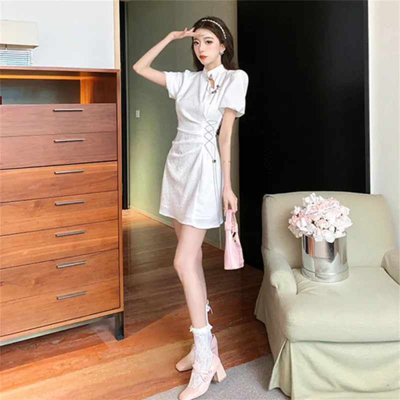 Si Bei'er Short Sleeved Dress Women's-8