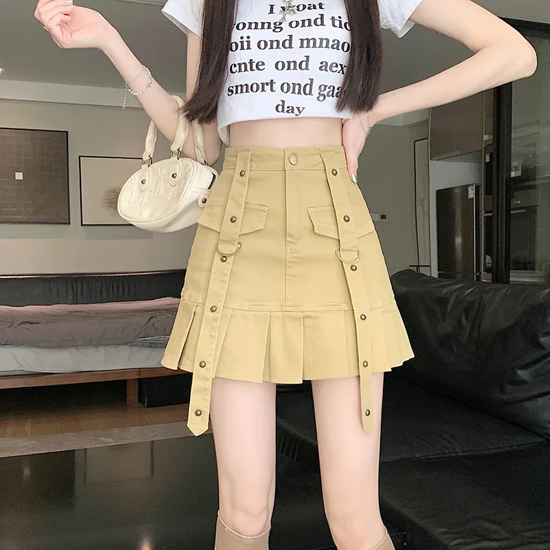 Si Bei'er Casual Short Skirts Women's-3