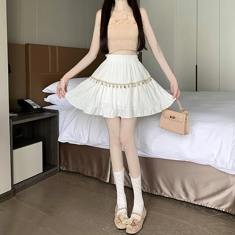 Si Bei'er Casual Short Skirts Women's-4