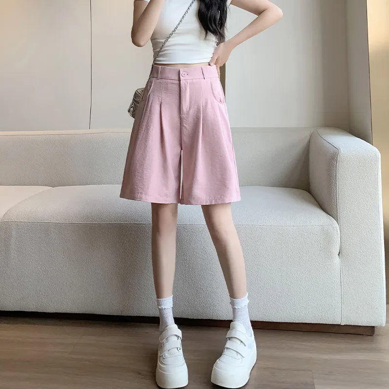 Si Bei'er Denim Shorts Women's-1